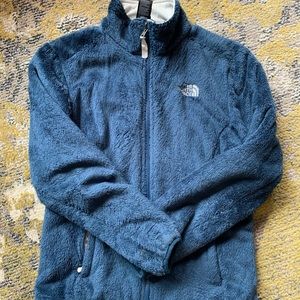 Blue North Face fleece